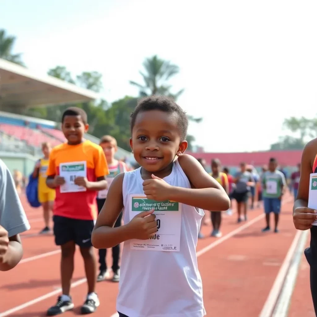 Community celebration for Claire Stegall's track achievements