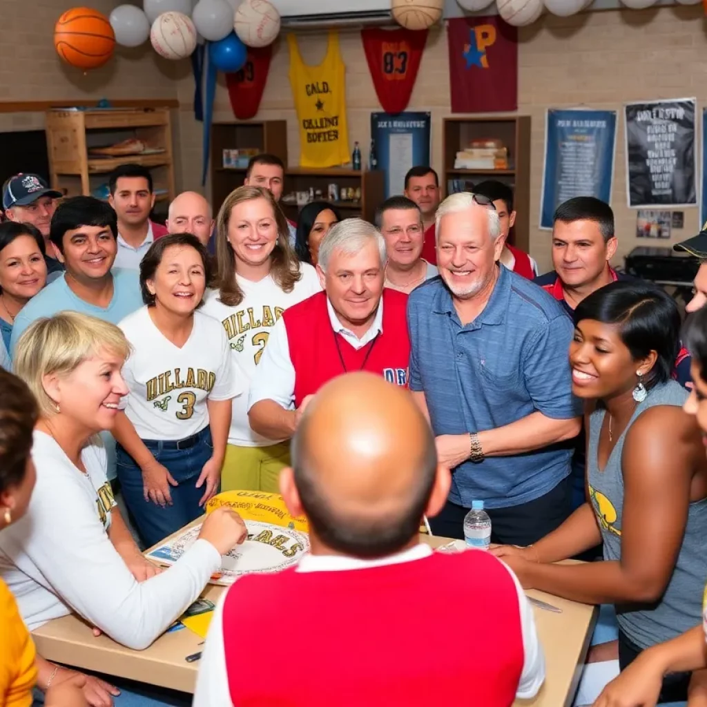 Community gathering to celebrate Coach Keen's retirement