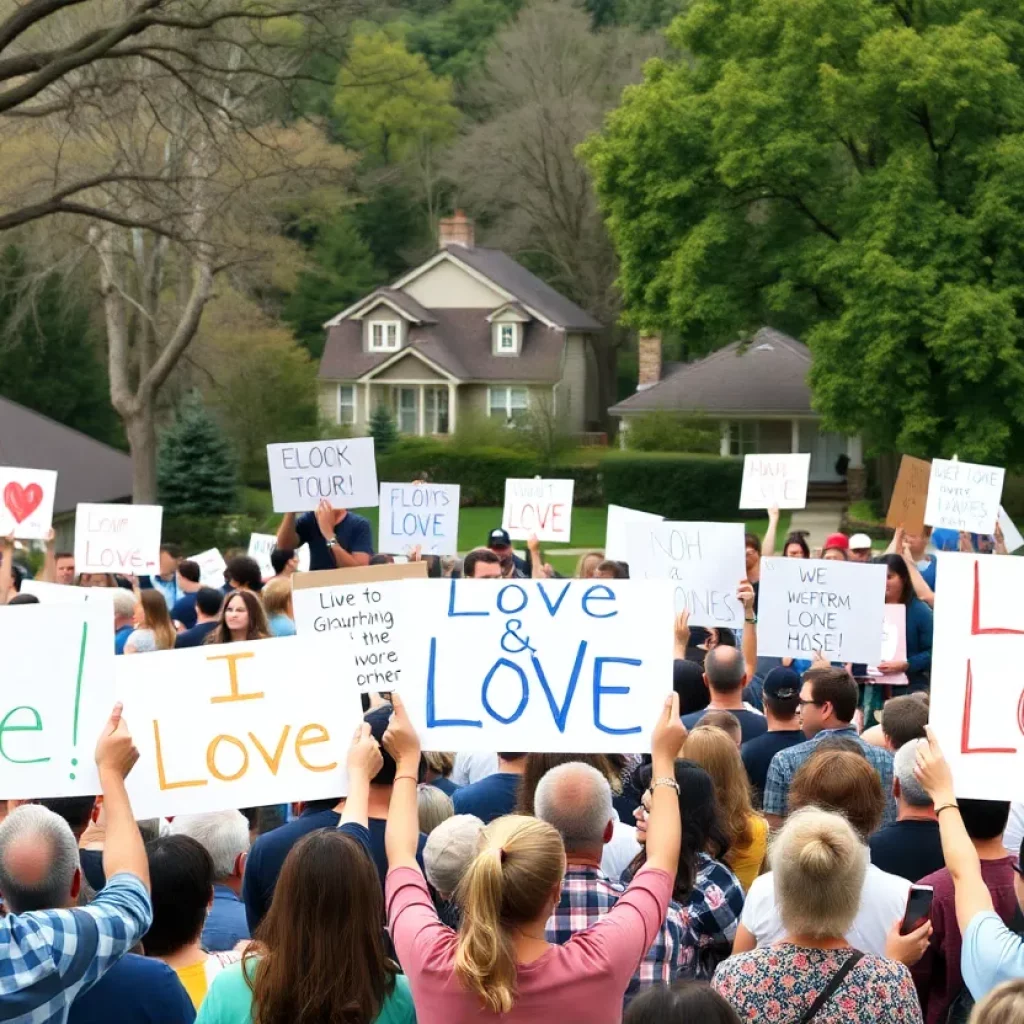 Residents gather to support Coach Montalvo in Stratford
