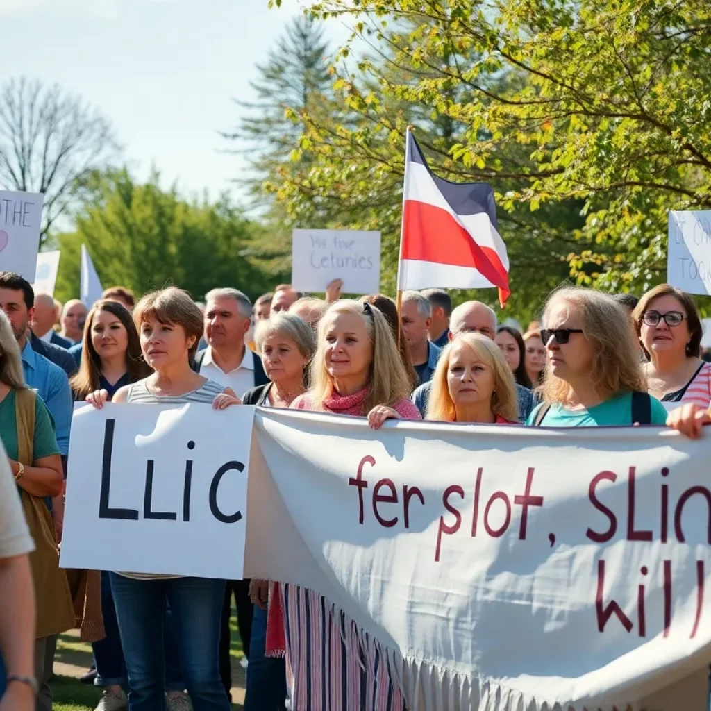 Community members unite to support a local teenager in critical condition.