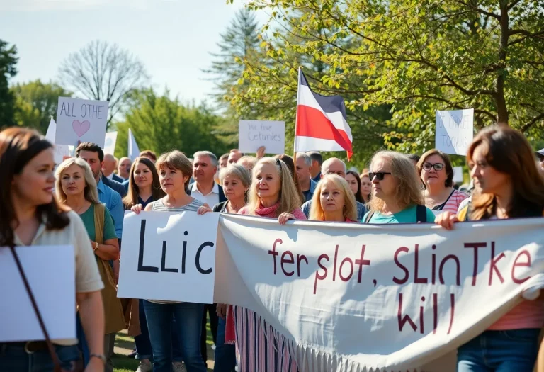 Community members unite to support a local teenager in critical condition.