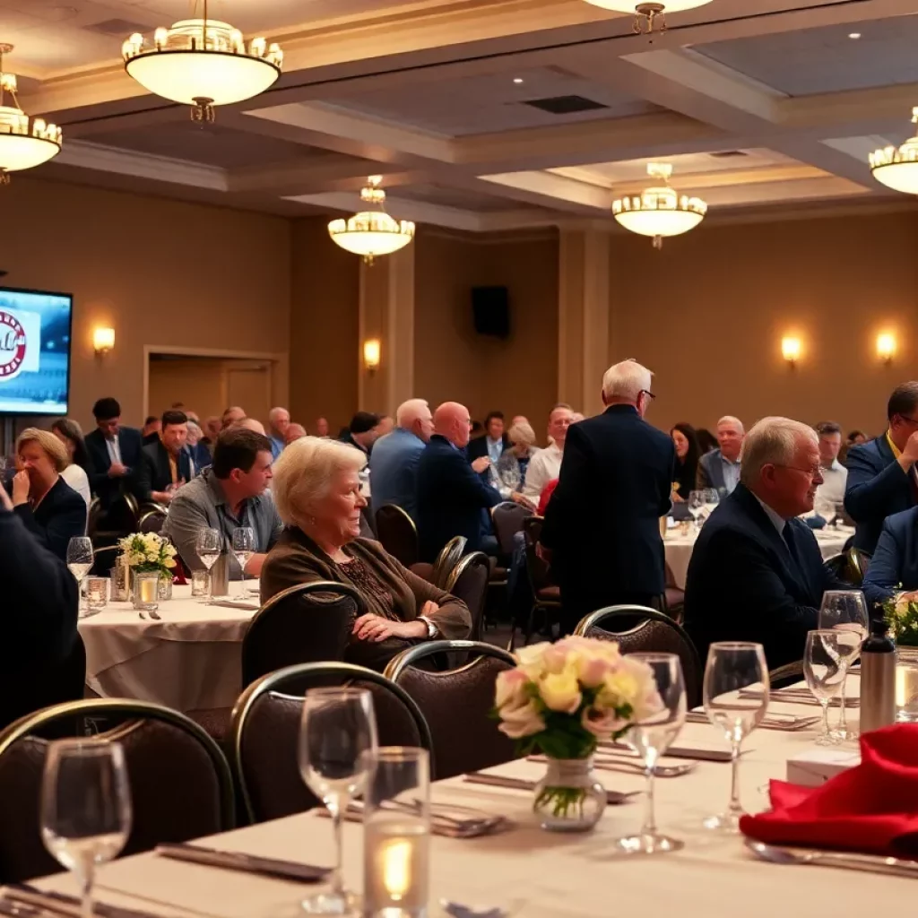 Celebration of the Dan Gooley Legends Award at Southern Connecticut Diamond Club.