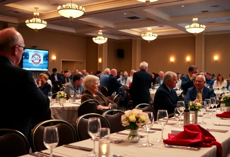 Celebration of the Dan Gooley Legends Award at Southern Connecticut Diamond Club.