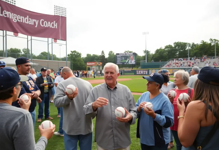 Community pays tribute to baseball coach at Delran High School