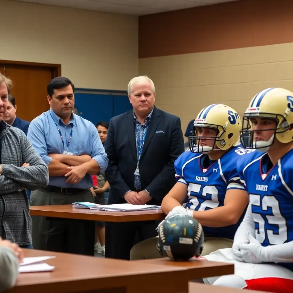 Community concerns regarding D.W. Daniel High School football