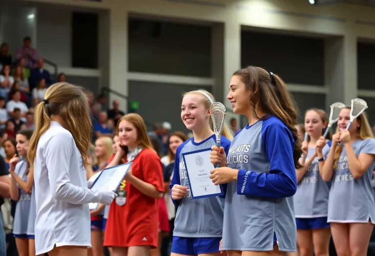 Central Massachusetts girls' lacrosse athletes receiving awards