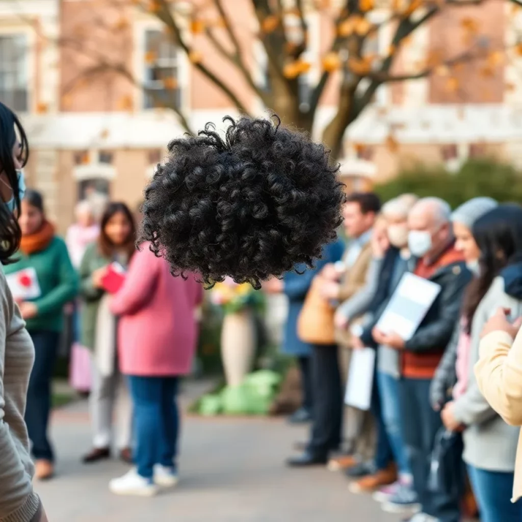 Community gathering in memory of Amber Brunswig