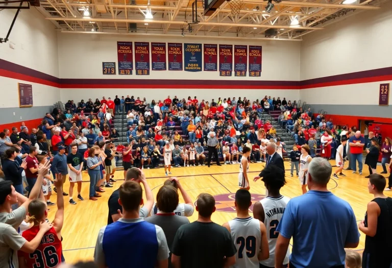 Celebration at Kentucky High School Basketball Hall of Fame ceremony