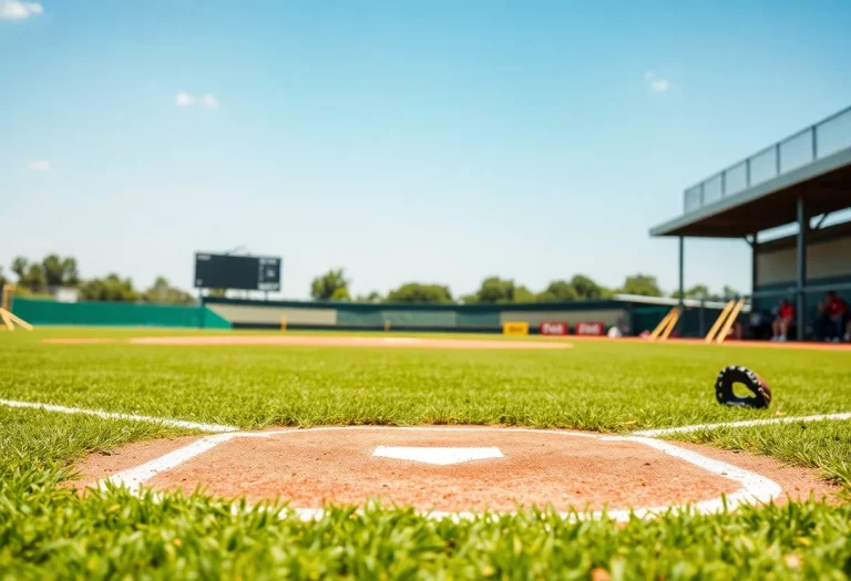 Baseball field for Marshalltown Tigers