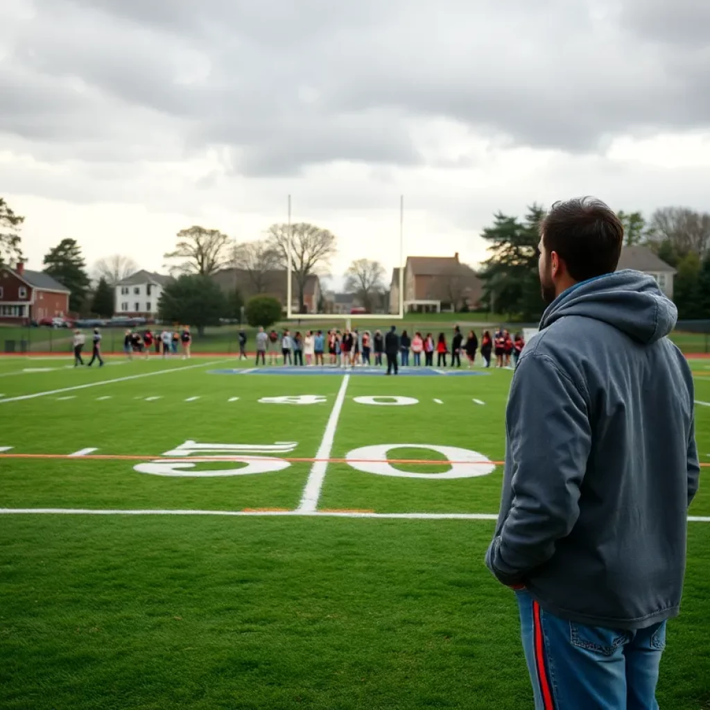 Community members expressing concern over local athlete's legal issues