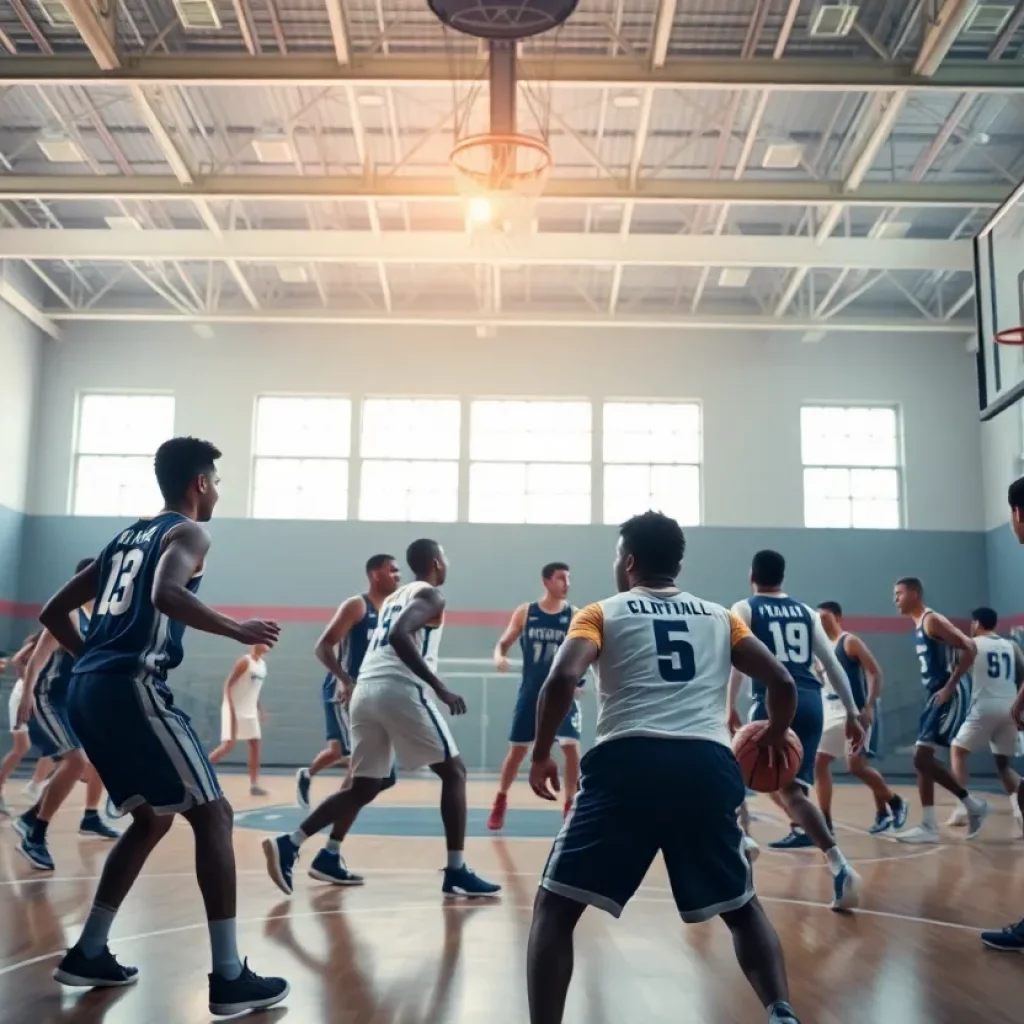 Exciting moment from the North-South All Star Basketball Classic