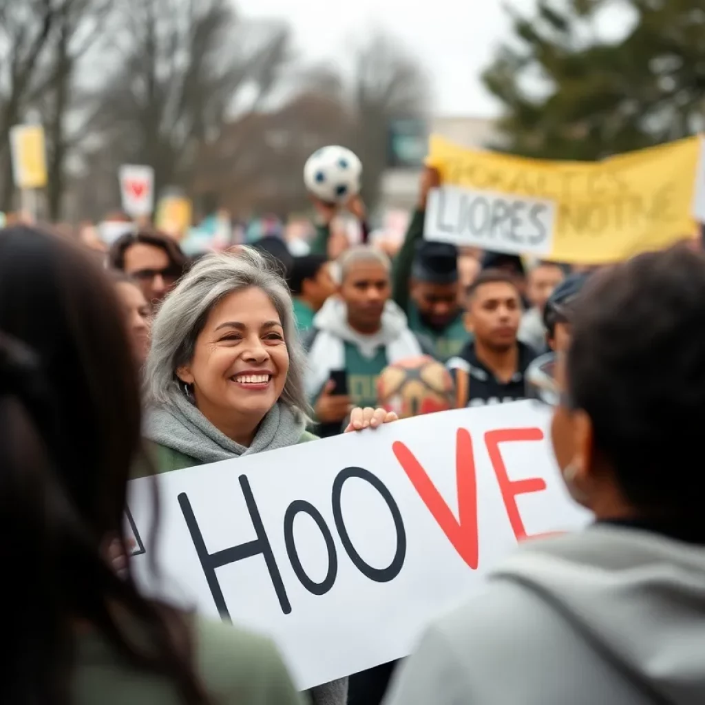 Community support for injured Hudsonville football player