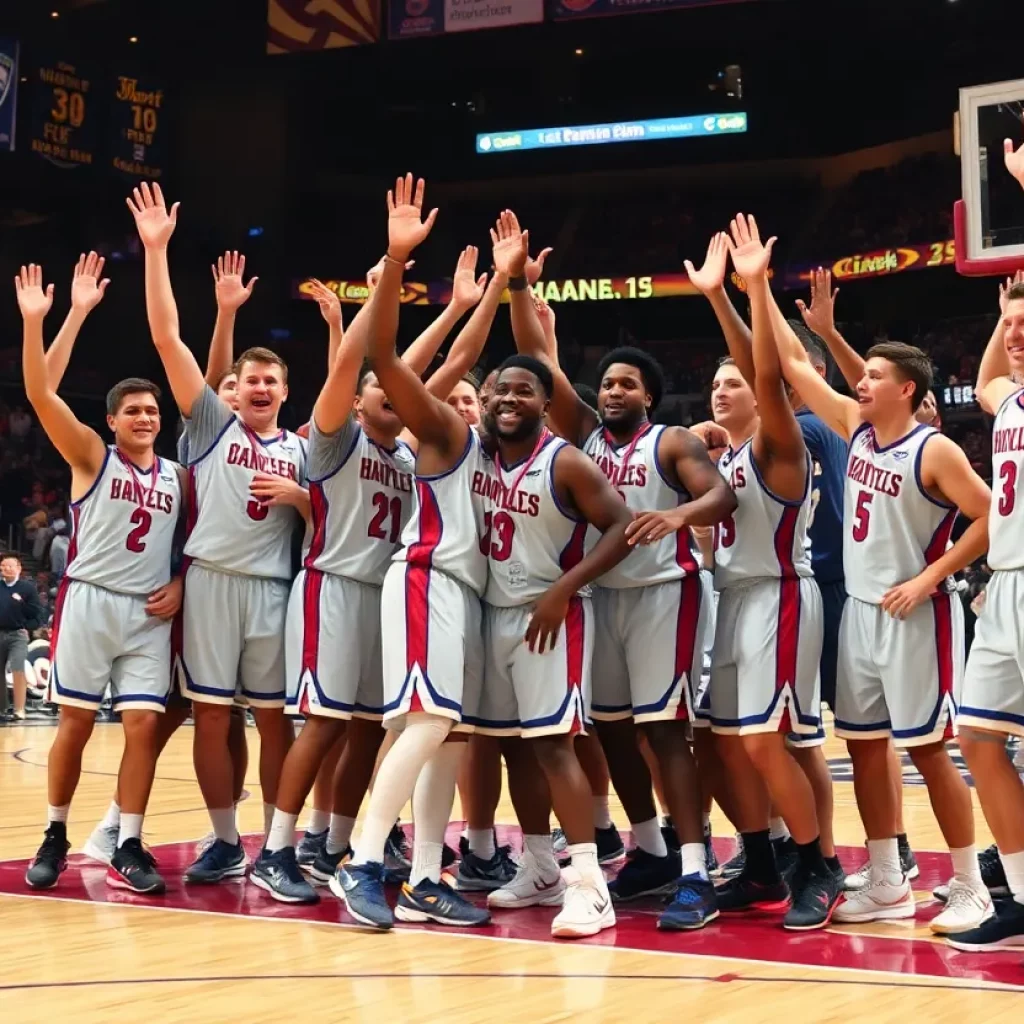Team USA celebrating their victory at FIBA U19 Women’s Basketball World Cup