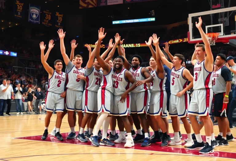 Team USA celebrating their victory at FIBA U19 Women’s Basketball World Cup