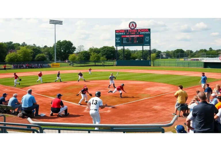High school baseball players playing in Wisconsin