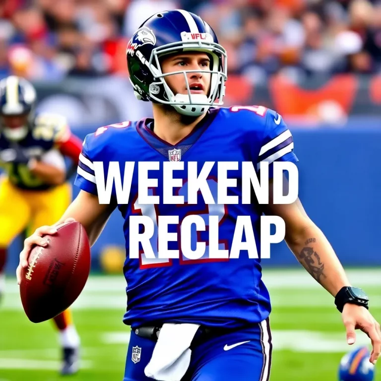 NFL Weekend Recap: Thrilling Victories and Playoff Implications