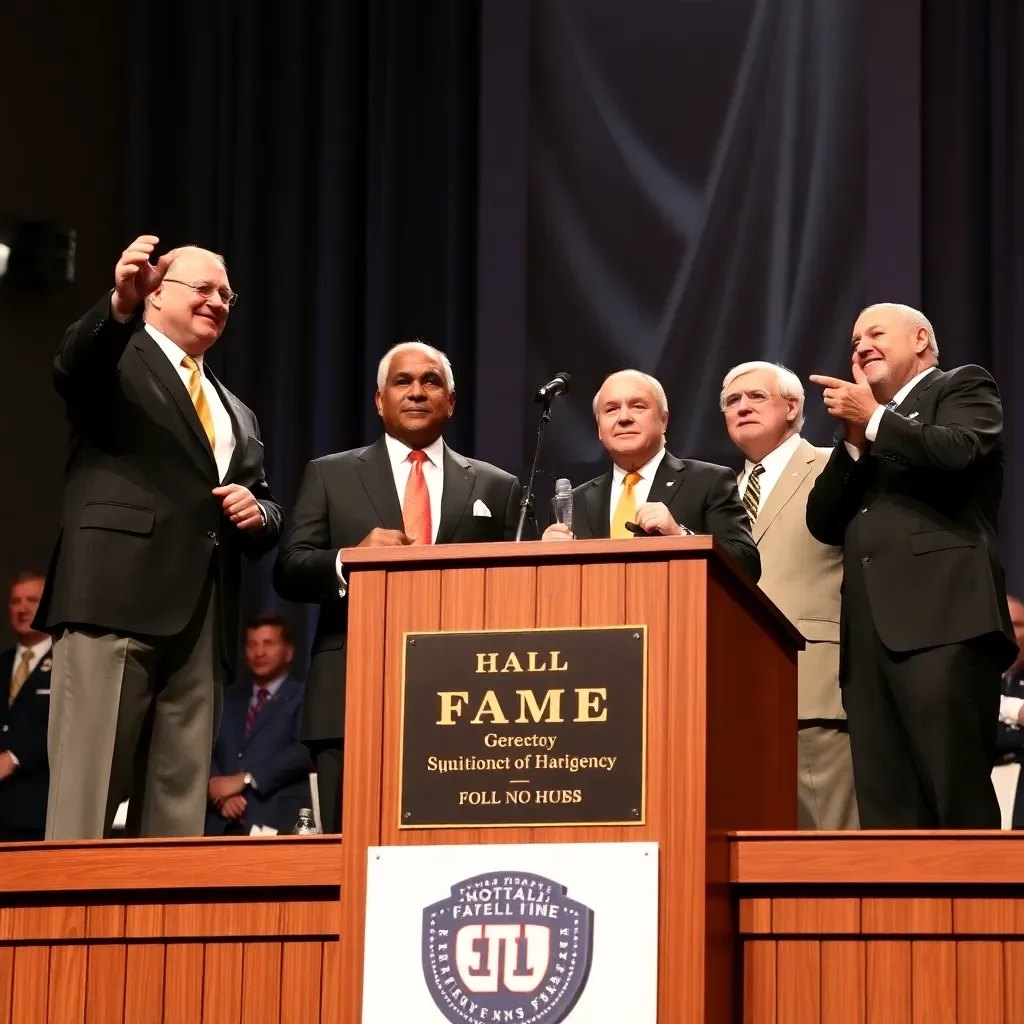 Four New Legends Inducted into Pro Football Hall of Fame in Emotional Ceremony