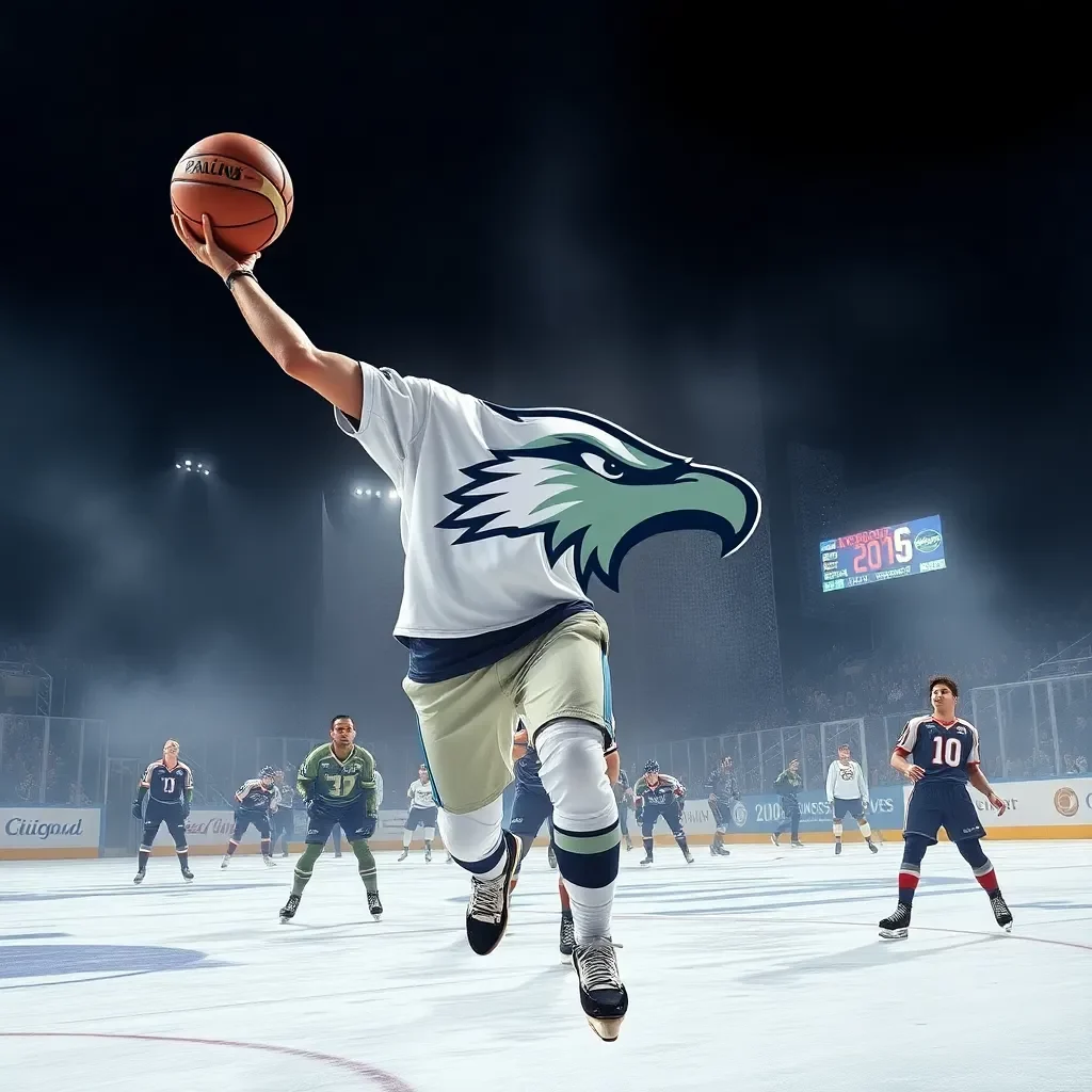 NCAA Sports Weekend Thrills in Chicago: Eagles, Wolves, and Flames Shine