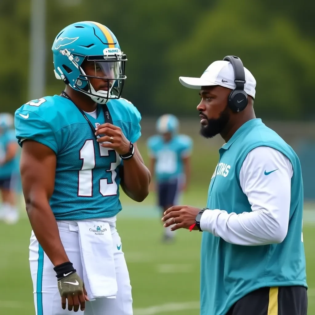 Dolphins Struggle in Joint Practices Against Lions, Tagovailoa Calls for Improvement