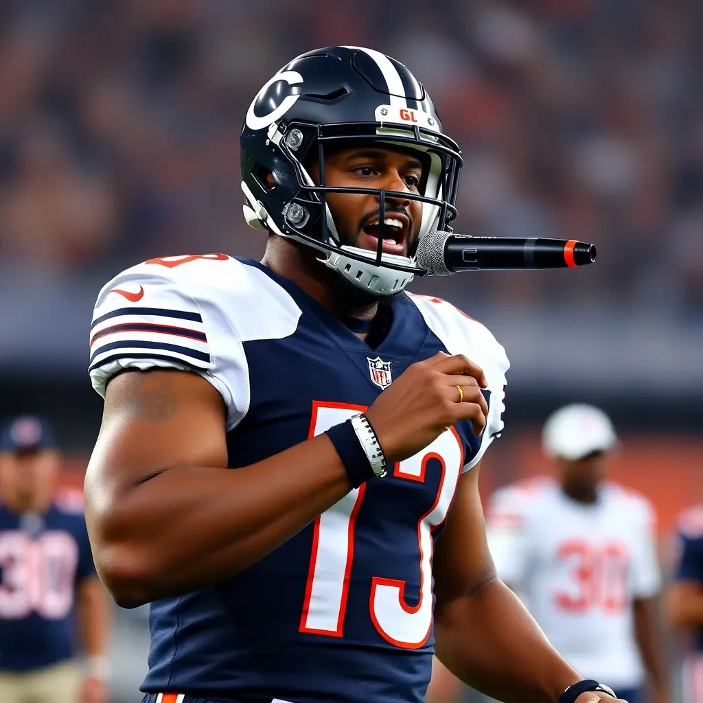 Rookie Tight End Colston Loveland Steals the Show with Karaoke Performance at Bears Training Camp