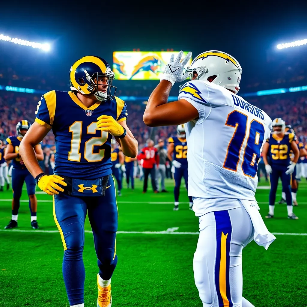 Los Angeles NFL Teams Heat Up: Rams Strive for Victory, Chargers Seek Redemption