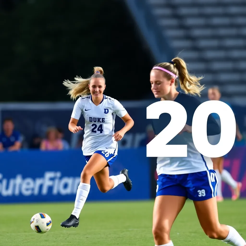 Duke Takes the Top Spot in NCAA Women's Soccer Rankings as 2025 Season Kicks Off
