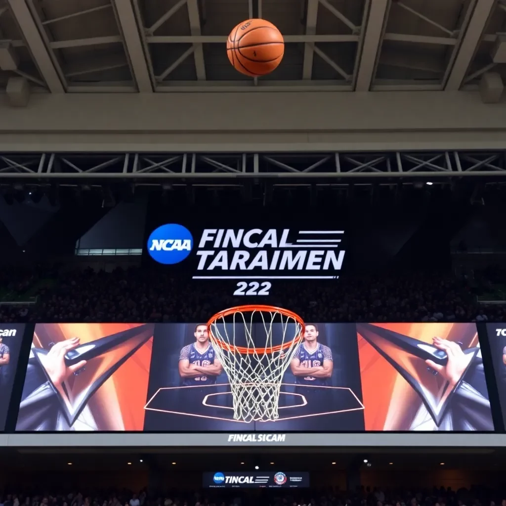 NCAA Basketball Tournament Heats Up in New Orleans: Final Four Teams Ready to Battle for Championship Glory
