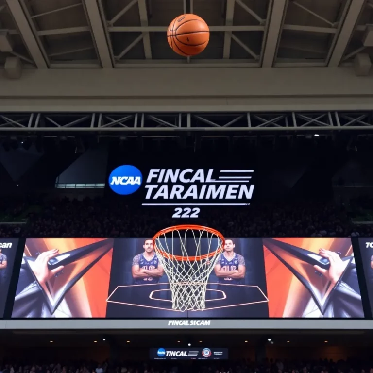 NCAA Basketball Tournament Heats Up in New Orleans: Final Four Teams Ready to Battle for Championship Glory