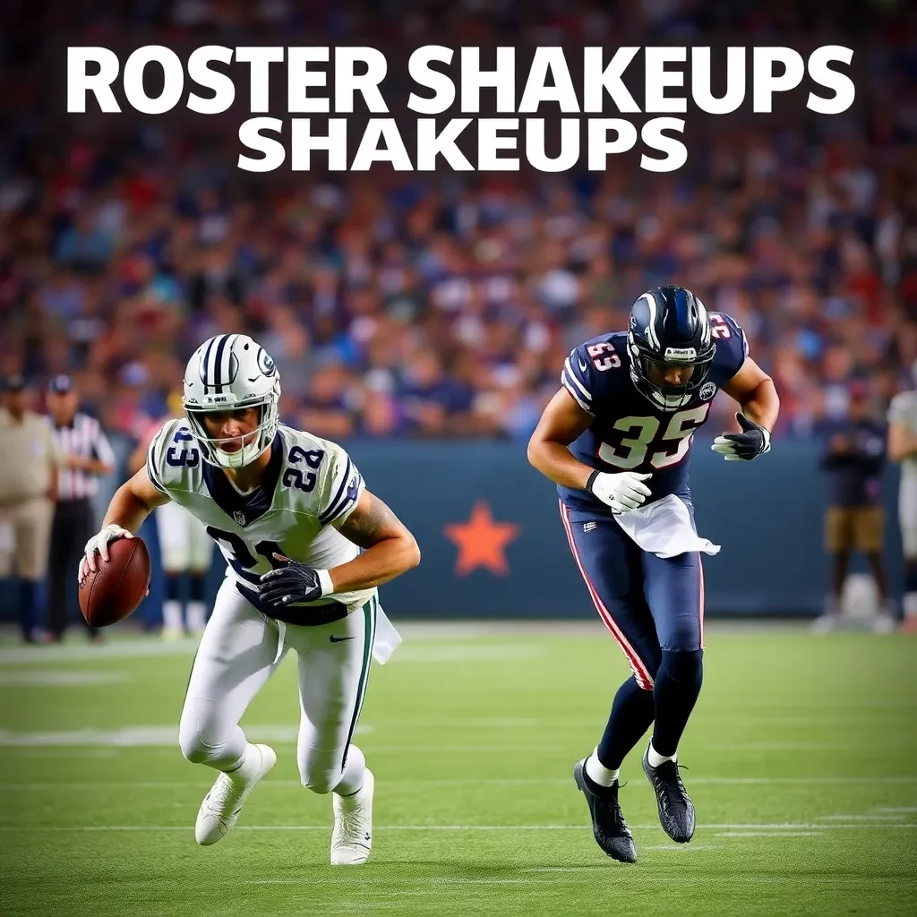 NFL Roster Shakeups: Surprising Cuts, Injury Updates, and Key Signings as the Season Approaches