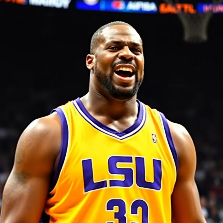 LSU's Shaquille O'Neal: A Historic NCAA Tournament Performance that Redefined Excellence