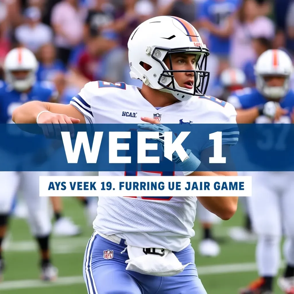 NCAA Sports Update: Exciting Week 1 Kicks Off in College Football