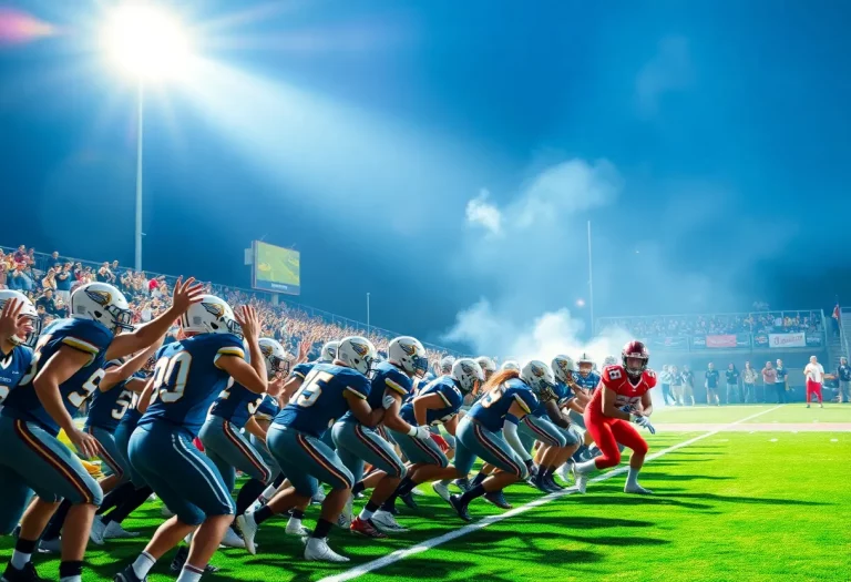 High school football teams competing in Florida