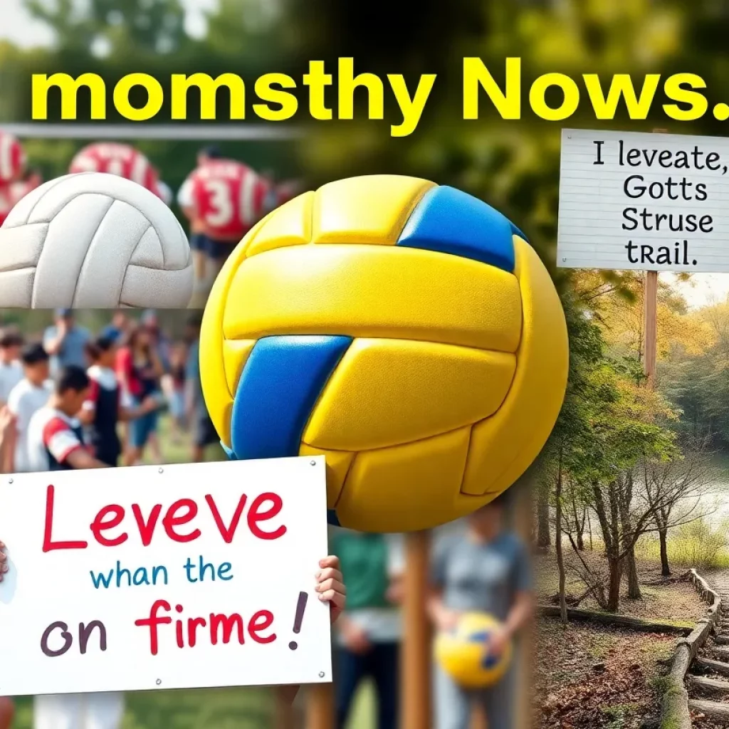 Community members gathering for a fundraising event in support of Drew Hall's family