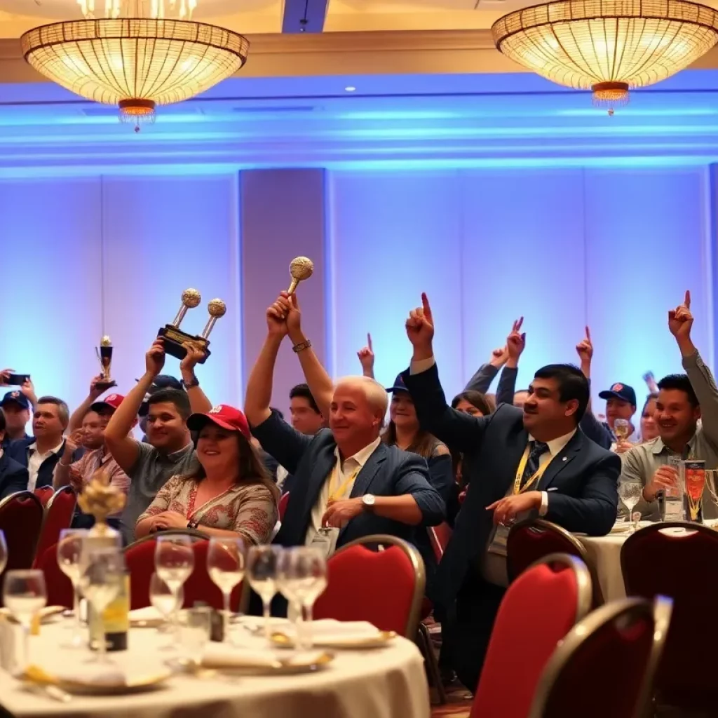 Celebration of baseball legends at the El Paso Hall of Fame banquet