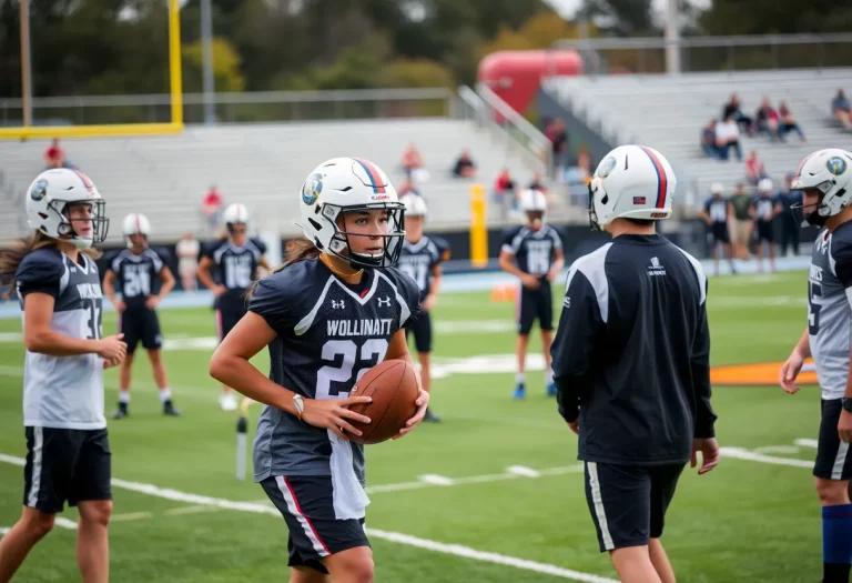 High school athletes in Greater Cincinnati training for fall sports