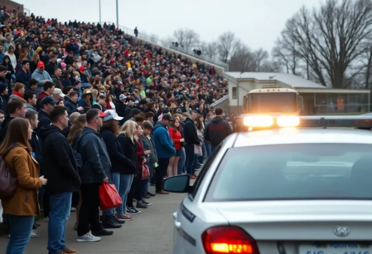 Franklin Heights High School football game disrupted by gunfire