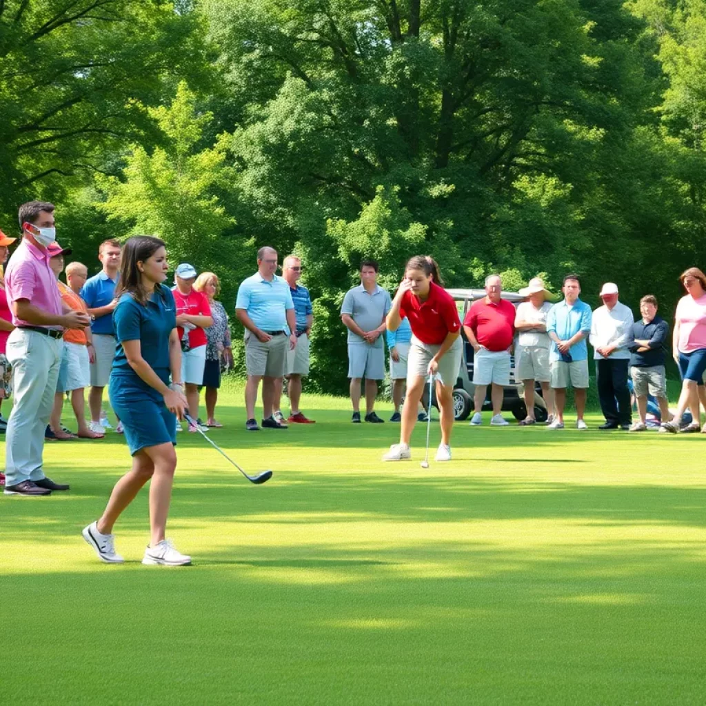 High school golf teams competing in Central Virginia.