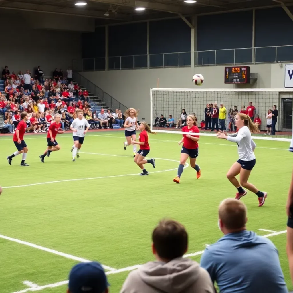 High school soccer and volleyball match highlights