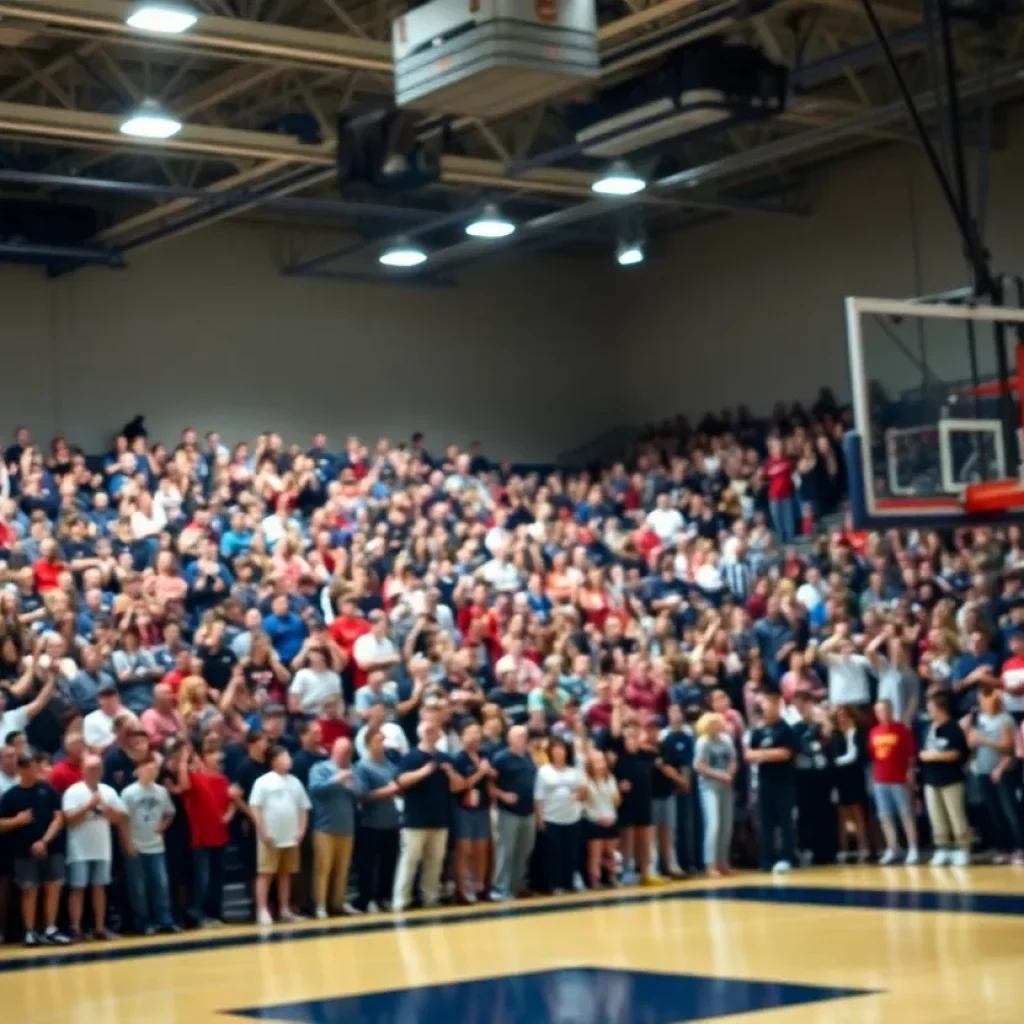 Inderkum Tigers basketball game in action
