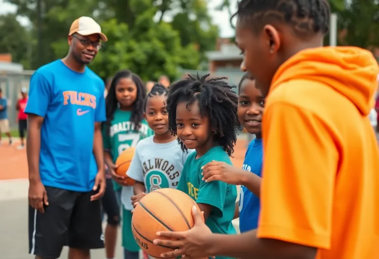 Community youth athletes celebrating a significant achievement in Lafayette.