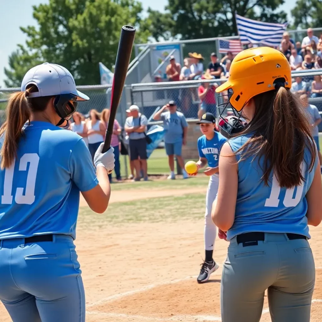 Softball teams competing at the Midwest High School Invite