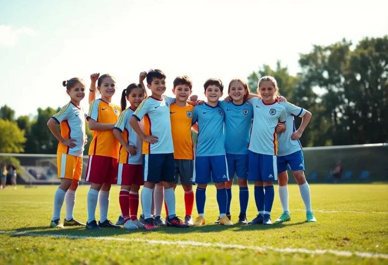 New recruits for Navy Men's Soccer standing on the field
