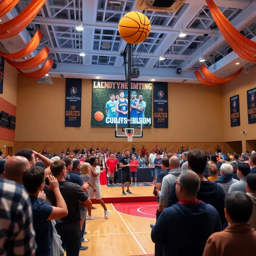 Ceremony honoring Tai Dillard's induction into the Hall of Fame