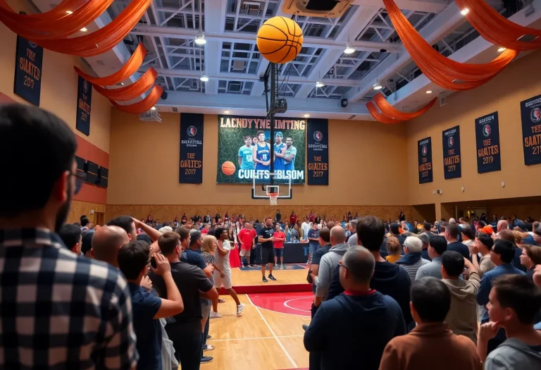 Ceremony honoring Tai Dillard's induction into the Hall of Fame