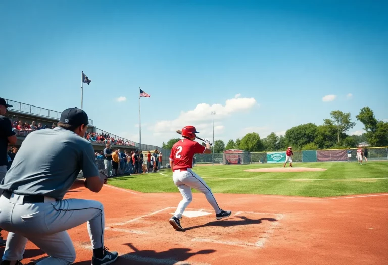 Teutopolis players during a high school baseball game against Windsor/Stewardson-Strasburg
