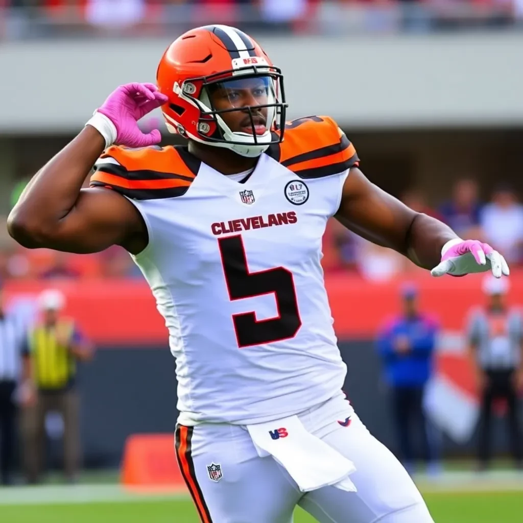 Cleveland's Myles Garrett Shines Again in NFL Top 100 Rankings for 2025