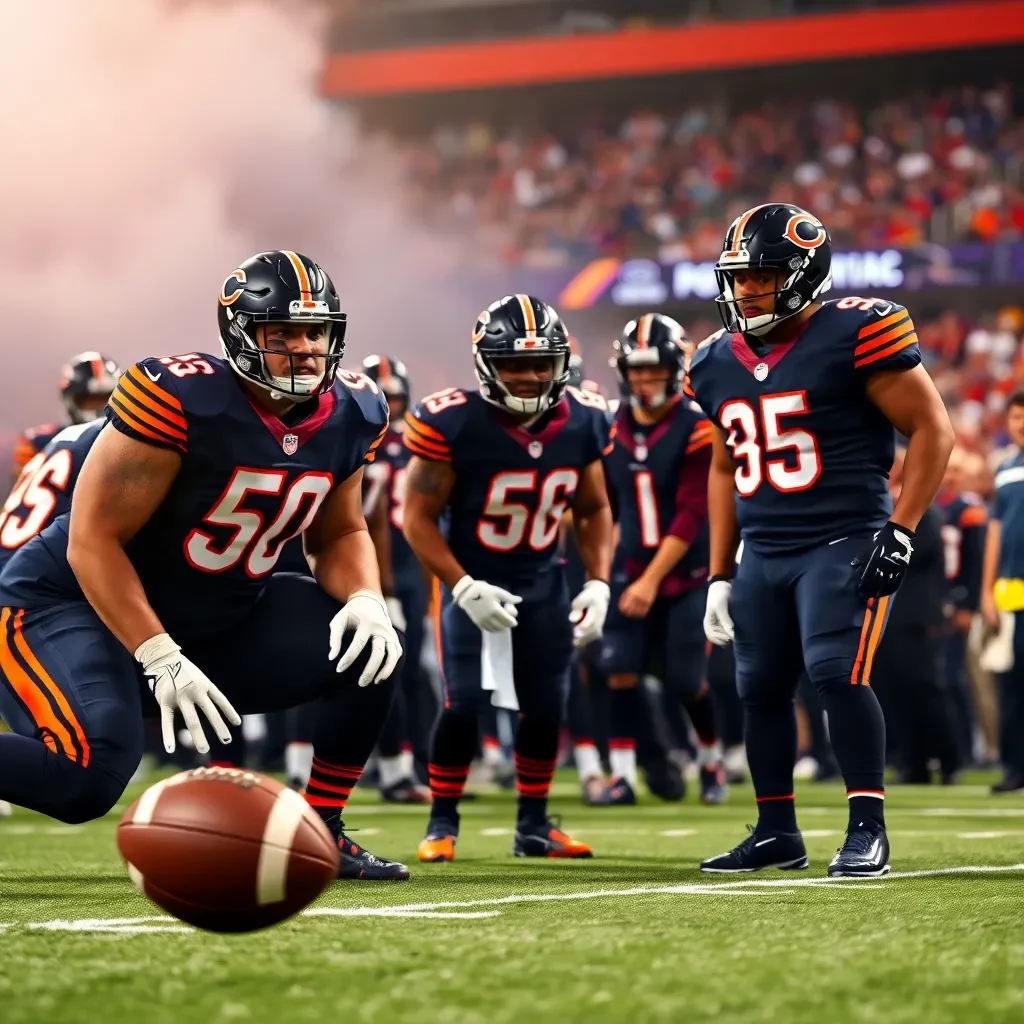 Chicago Bears Set for Season Opener Showdown Against Vikings on Monday Night Football