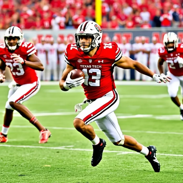 Thrilling College Football Matchups to Watch This Weekend: Texas Tech vs. Utah Headlines the Action