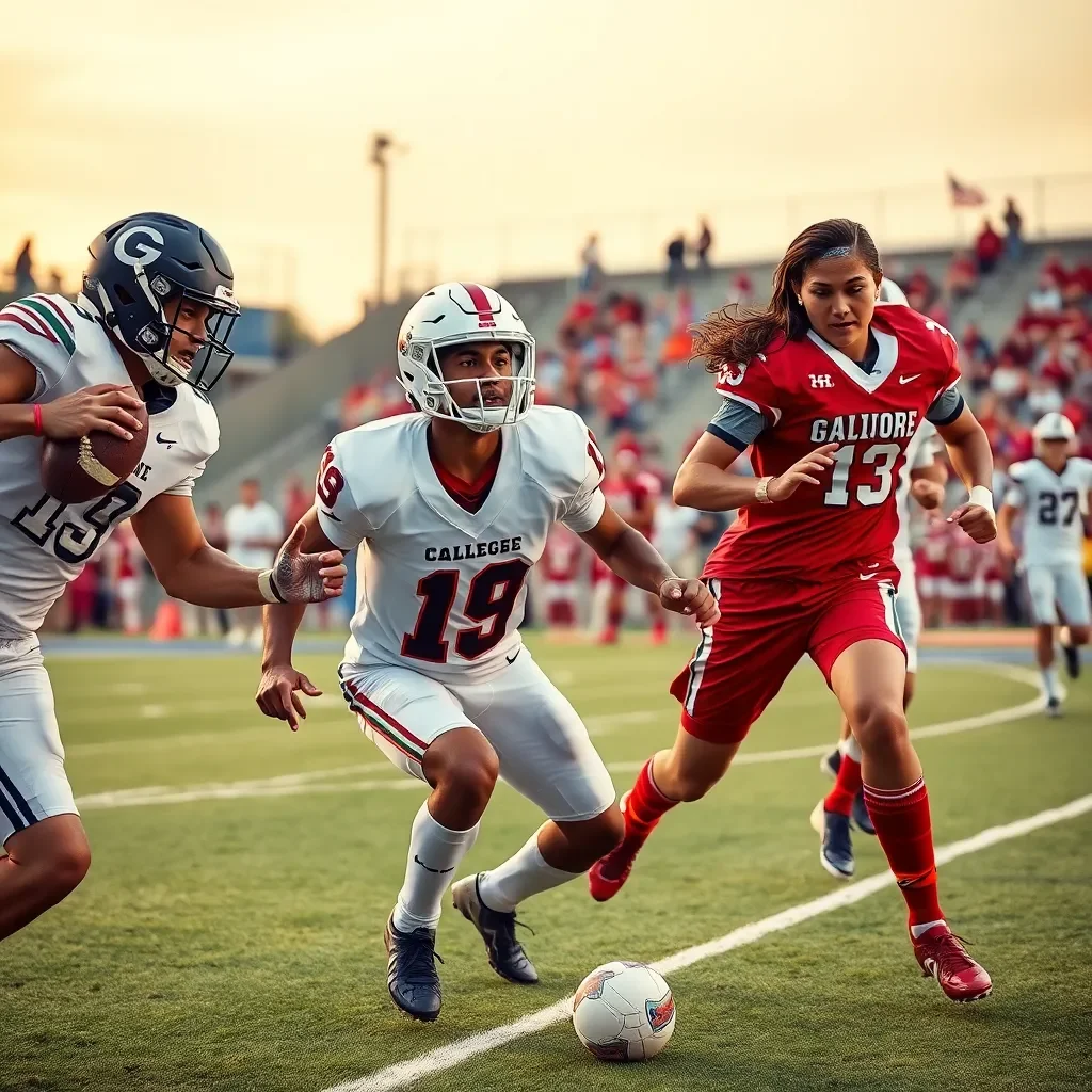 NCAA Sports Action Heats Up: College Football, Basketball, and Soccer Showcase Stellar Talent