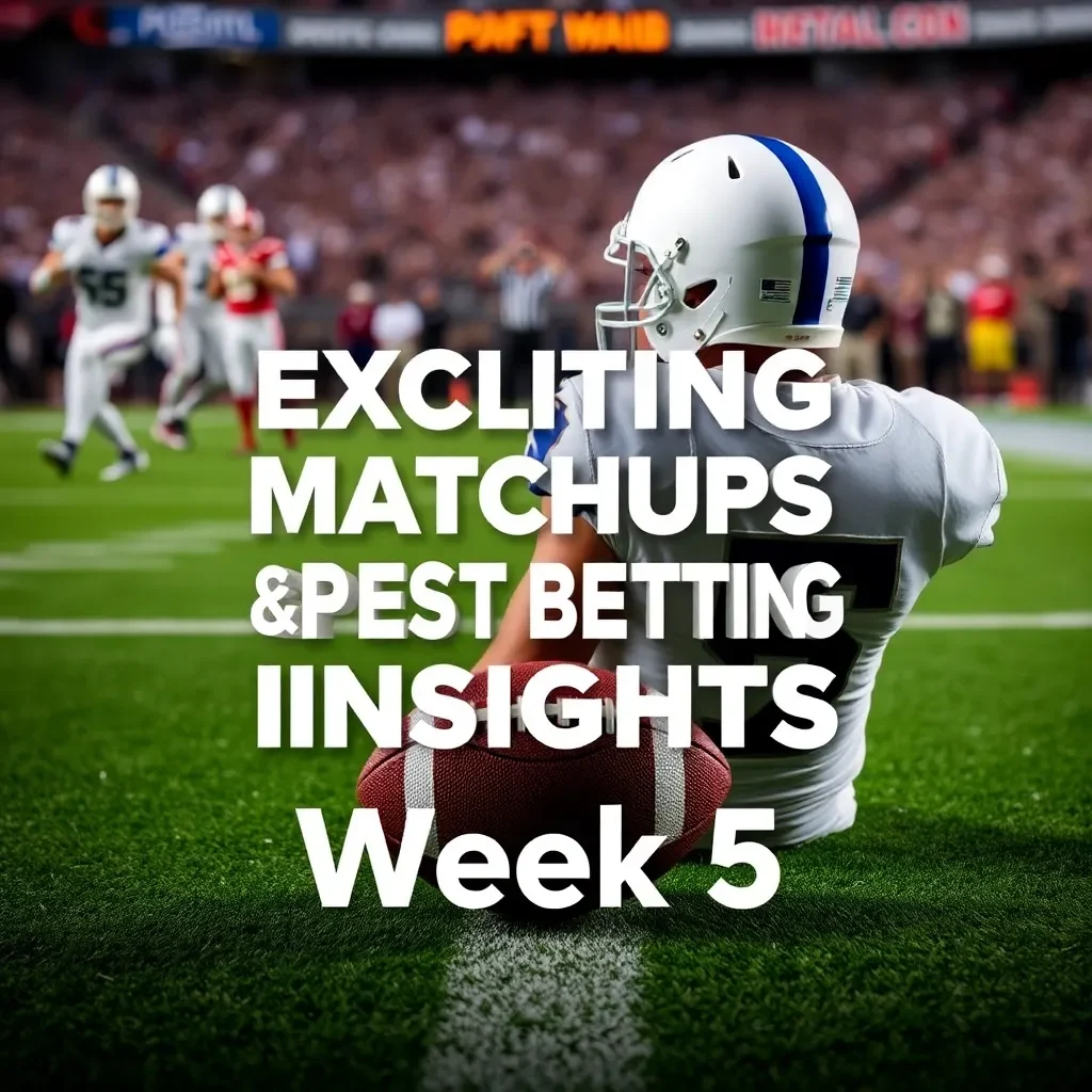 Exciting Matchups and Expert Betting Insights for Week 5 of College Football Season
